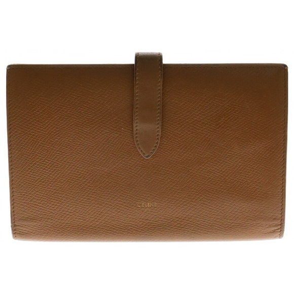 Celine Brown Flap Wallet Long - Picture 1 of 6